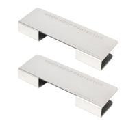 2 Pièces Protections D'arceau de Tambour en Métal | Installation Facile, Grip Sûr et Design Antidérapant, Compatibilité pour Jazz Drums et Drum Set
