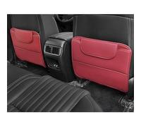 2 Pièces Protections de Siège de Voiture pour BMW 4 Serise Gran Coupé G26 2021-2023, Protecteur Dossier Siège Voiture Kick Mats Accessoires,Red