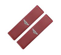 2 Pièces Protege Ceinture Voiture, pour Bentley Flying Spur 2019-2023 Coussinet Doux et Confortable pour Ceintures de SéCurité, Accessoire Auto Voyage,A