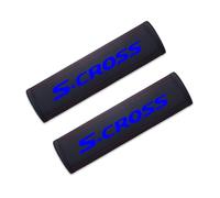 2 Pièces Protege Ceinture Voiture, pour Suzuki S-Cross Coussinet Doux et Confortable pour Ceintures de SéCurité, Accessoire Auto Voyage,B
