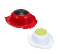 2 Pièces Protège-doigts en Plastique pour Mandoline et Râpe | Surface Lisse sans Bavures, Protège les Doigts des Coupures, pour Fromage et Ail, Nettoyage Facile