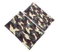 2 Pièces Protège-livres Souple Camouflage en Polyester | Léger, Protecteur et Résistant à L'usure Quotidienne, Usage Solide, Style Discret, pour Couverture Manuelle