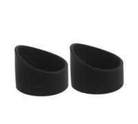 2 Pièces Protège-oculaires en Caoutchouc Noir Anneau Ergonomique | Microscope et Télescope, Diamètre Extérieur 31-33mm, Usage Pédagogique et Observations de Laboratoire