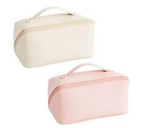 2 Pièces PU en Cuir PU, Simple Et Grande Capacité, Voyager Un Sac À Main Multifonctionnel Pratique, des Tissus Imperméables Et des Accessoires D'Organisation.