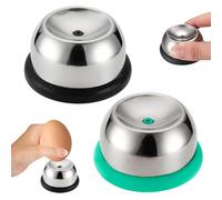 2 Pièces Punch aux œufs, Perforateur D'œufs, Pique Oeuf Acier Inoxydable, Perforateur à Oufs En Acier Inoxydable avec Aiguille Sécurisée, Gadget pratique pour piquer les œufs