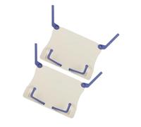 2 Pièces Pupitre de Lecture Portable Pliable de Bureau, Blanc | Abs, Format Compact 8, 1x6, 4 Pouces, Usage Maison et Piano, Stable et Polyvalent