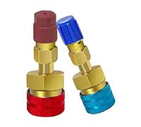 2 Pièces R1234YF À R134A Coupleur Rapide Côté Haut Et Bas Adaptateur De Tuyau Connecteur Raccord Outils Climatisation Voiture Pour Connecteur Adaptateur Tuyau À Coupleur Rapide Côté Bas