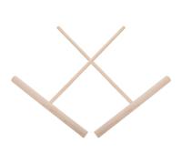 2 Pièces Raclette à Crêpes en Bois Beige, Forme en T
