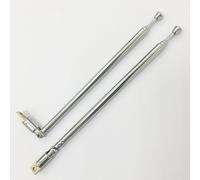 2 pièces Radio AM/FM universel polyvalent extensible bricolage pièces d'équipement de remplacement Instrument antenne voiture TV télescopique Durable