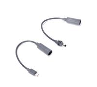 2 Pièces Rallonge d'alimentation compatible avec starlink mini(adaptateur de câble USB-C vers DC + adaptateur de câble DC femelle vers mâle) compatible avec l'alimentation du protocole 65w + pd 20v