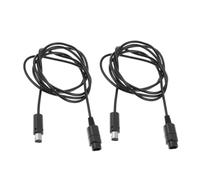 2 Pièces Rallonge de Câble pour Manette de Jeu, Extension PVC Noir | Conception à Fiche Précise, du Lag, pour Consoles et Manettes, Usage Salon et Bureau