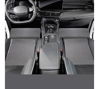 2 pièces Rallonge de siège Auto, Compatible pour Cadillac SLS ATS-L DeVille, Coussin de Soutien des Jambes en Cuir résistant à l'usure, pour Conduite Longue Distance,Grey