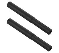 2 Pièces Rallonge en Fibre de Carbone de Club de Golf pour Drivers | Noir, Ajustement, Résistance à Déformation, pour Matchs Officiels et Séances D’entraînement