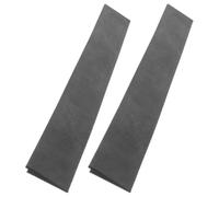 2 Pièces Rampe de Seuil en Caoutchouc Noir Antidérapante | Tapis Léger, Augmente L’adhérence, Résistant aux Dommages, Usage Maison et Hôtel, pour Franchir les Marches