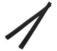 2 Pièces Rampe de Seuil pour Robot Aspirateur en Silicone Noir 1,5 | Antidérapante, Structure Robuste, Usage Maison et Supermarché, Finition Élégante, pour Franchir un Petit Seuil