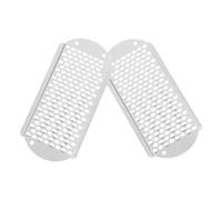 2 Pièces Râpe à Pieds de Pédicure à Double Face | Lime Fine et Côté Grossier, Poignée Ergonomique, pour Callosités et Peau Dure, Usage Maison
