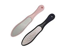 2 pièces Rapeuse Pieds,Râpe à Pieds Professionnelle en Acier Inoxydable Double Face - Élimine Callosités et Peaux Mortes, Outil de Pédicure Ergonomique et Antidérapant pour Pieds Doux et Soigneux