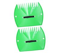 2 Pièces Râteau de Nettoyage de Jardin de Outils pour Ramassage Ramasse Mort Durable pour Nettoyage Extérieur