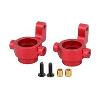 2 pièces RC aluminium y Stee tasse pour 1621 1625 1631 1635 1651 1655 A2505 1/16 RC voiture, poids Stee tasse, inum y Stee tasse avec Ss (Rouge)