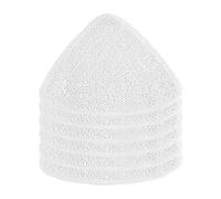 2 Pièces Recharge de Lavette Balai Vapeur en Microfibre Compatibles Avec Vileda Steam Mop/Balais Vapeur Microfibre Pour Capacité d'absorption et Réutilisation (Blanc 2 PCS)