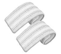 2 Pièces Recharges pour Balai Plat en Tissu Oxford | Peluche, Installation Facile, pour Sols Bien Scellés, Magasins et Marchés, Lot de Rechange