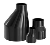 2 Pièces Réducteur/accélérateur Excentrique Joint Tube PVC 50x20mm