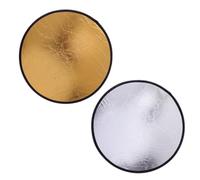 2 Pièces Réflecteur Photo 30cm Argenté en Nylon pour Photographie | Pliable et Compact, Usage Intérieur ou Extérieur, Adapté aux Scènes Nature Morte de Petite à Moyenne Taille