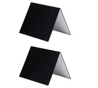 2 Pièces Réflecteur Photographique A4 Pliable Rectangulaire Double | Feuille Réfléchissante, Léger et Facile à Transporter, pour Passionnés Photo, Usage Studio et Nature Morte