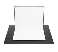 2 Pièces Réflecteur Photographique Pliable A3 A4 en Carton Blanc | Panneau Réfléchissant Portable, Usage en Lumière Naturelle ou Artificielle, Améliore L’éclairage