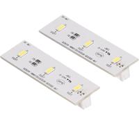 2 pièces réfrigérateur LED barre lumineuse de remplacement congélateur réfrigérateur barre lumineuse de réparation pour SW BX02B DC 12V