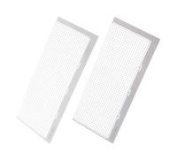 2 Pièces Règle Artistique Antiadhésive à Strass en Acier | Outil de Mise en Page pour Peinture de Strass, Alignement Précis, Lot, Argenté