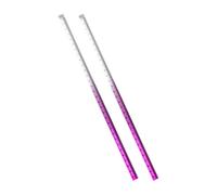 2 pièces règle colorée règles acryliques ensemble de règle de mesure claire et droite avec des centimètres en pouces pour les bureaux à domicile en helle métrique et en pouces