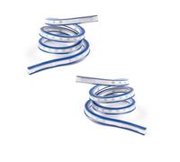 2 Pièces Règle Courbée Flexible, Règle Souple, Regle Plastique Souple, Rgle Incurvé, Règle Serpent, Règle Courbe Plastique, pour Bureau Ecole Studio Dessin Technique Vêtement Menuiserie