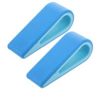 2 Pièces Rehausseur D'ordinateur Portable Réglable en ABS Bleu, Support | Angle de Frappe Ergonomique, Hauteur Ajustable, pour Bureaux, Amphithéâtres, Étudiants et Travailleurs Indépendants