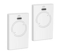2 Pièces Remplacement pour Telecommande XT2 868 SLH LR, Telecommande Portail 868MHz 4 Canaux, Compatible avec XT2 868 SLH LR, XT2 868 SLH(Blanc)