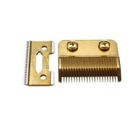 2 Pièces Remplacer La Tête De Coupe De Lame, Compatible for WAHL, Tondeuse À Cheveux Tondeuse Coupe De Cheveux Rasoir Coupe De Cheveux Machine Accessoires De Salon Ensemble Outil(Gold)