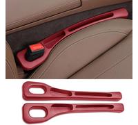 2 Pièces Remplissage Siège Voiture pour Infiniti EX37 FX FX37 FX45 FX50S G35 G37 Cabrio Coupe S JX Q30 Q45 Q50, Organisateur Écart SièGes Bouchon Anti-Fuite Intérieur Accessoires,A/Red