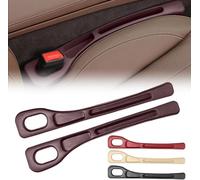 2 Pièces Remplisseur d'Espace pour Siège d'Auto pour Lexus RX V 2022, Organisateur de Siège de Siège Auto Gap Filler Pad,Brown