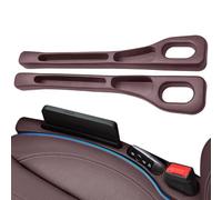 2 pièces remplisseurs pour siège d'auto, Remplisseur de crevasses pour siège d'auto, Remplisseur de Fentes de Voiture, Accessoires intérieurs de voiture pour combler l'écart entre siège & console