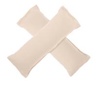 2 Pièces Repose-poignet et Coudière pour Ordinateur en Coton | Support Compact et Léger, Usage Bureau et Table, Couleur Blanche, pour Poignet et Coude