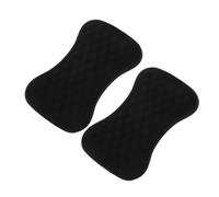 2 Pièces Repose-poignet Souris Ergonomique en Mousse à Mémoire | Confort, Soutien Souple, Usage Gaming et Office, Couleur Noir, Application pour Clavier