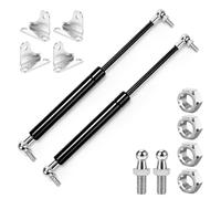 2 pièces Ressort à gaz 300mm 110mm 100N, amortisseur à gaz avec ressort de compression pour caravane, porte de placard armoire