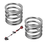 2 pièces Ressort de Débroussailleuse pour Makita DUR181 DUR181Z DUR141Z DUR140 DUR141, Hauteur 19 mm, Largeur 21 mm, Ressort de Compression, Ressort de Pression pour Tête de Coupe-bordures