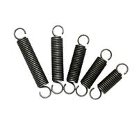 2 Pièces Ressort de tension 65Mn, ressort d'ouverture, crochet en S robuste Fil Diamètre 2 mm OD 25 mm longueur 220 mm