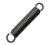 2 Pièces Ressort de traction en acier à ressort avec crochet spring, diamètre du fil 3.0mm, OD 20mm, Longueur 60mm, Ressort de tension de force