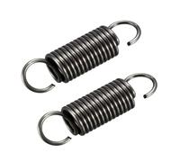 2 Pièces Ressort de Traction, Ressort Acier Ressort de Tension avec Double Crochet, WD 1.2mm OD 10mm, Longueur libre 30mm, 1.2mm x 10mm x 30mm