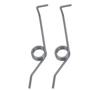 2 Pièces Ressorts en Fer Outil de Plantation Manuel Noir | Pièces de Remplacement Rapides pour Mécaniciens Agricoles, Efficacité Améliorée, Anti-adhérence à Boue, Usage Extérieur
