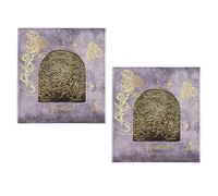 2 Pièces Rétro Note Trombone Signets Page Clips Scrapbooking Clip Document Reçu Pince Pour Journal Planificateur Cahier Rétro Papeterie Clips