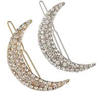 2 pièces rétro Simple Flash Coiffure Dames Fille Coiffure métal Coiffure Luxe Bijoux épingles Coiffure (Couleur aléatoire) La Mode