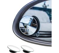 2 Pièces Retrov Ur Voiture,Miroir D'angle Mort Pour Rétrov Ur,Rétrov Urs D Angle Mort,Auto-Adhésif Angle Mort Voiture Hd Verre,Rotation À 360° Réglable,Pour Véhicules,Moto,Ca[Auto5135352]